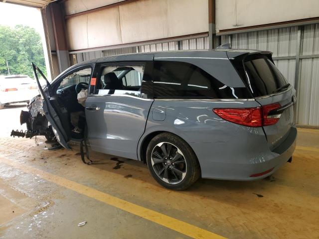 5FNRL6H96RB018831 - 2024 HONDA ODYSSEY ELITE BLUE photo 2