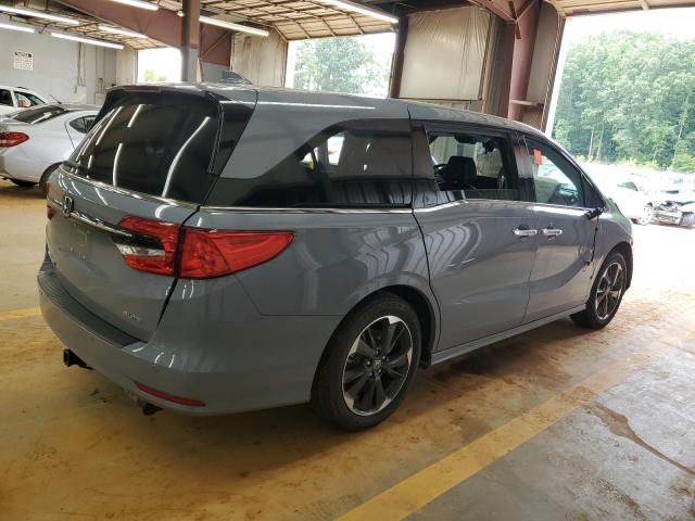 5FNRL6H96RB018831 - 2024 HONDA ODYSSEY ELITE BLUE photo 3