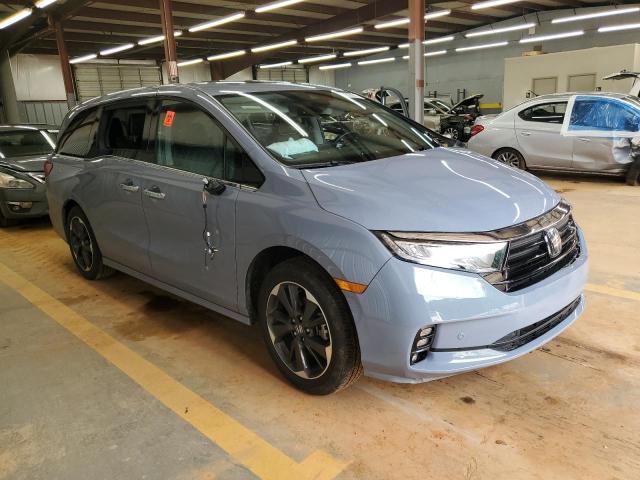 5FNRL6H96RB018831 - 2024 HONDA ODYSSEY ELITE BLUE photo 4