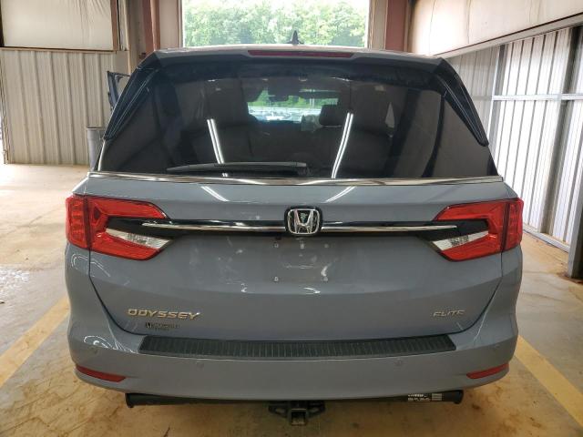 5FNRL6H96RB018831 - 2024 HONDA ODYSSEY ELITE BLUE photo 6