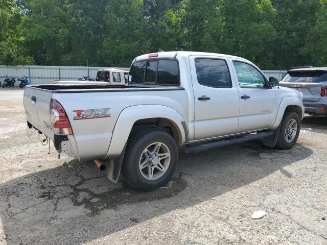 5TFJU4GN4CX022936 - 2012 TOYOTA TACOMA DOUBLE CAB PRERUNNER SILVER photo 3