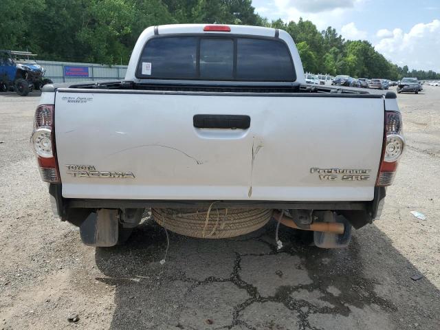 5TFJU4GN4CX022936 - 2012 TOYOTA TACOMA DOUBLE CAB PRERUNNER SILVER photo 6