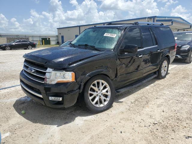 1FMJK1KT9HEA55214 - 2017 FORD EXPEDITION EL LIMITED BLACK photo 1