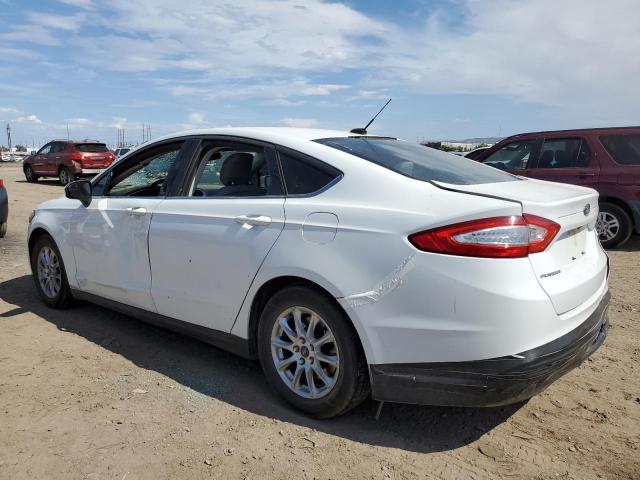 3FA6P0G79FR163172 - 2015 FORD FUSION S WHITE photo 2