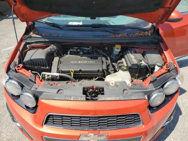 1G1JC5SH2C4130427 - 2012 CHEVROLET SONIC LT ORANGE photo 11