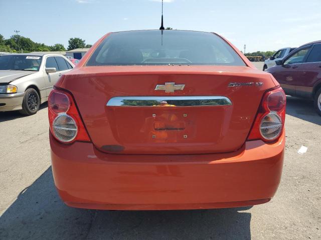 1G1JC5SH2C4130427 - 2012 CHEVROLET SONIC LT ORANGE photo 6