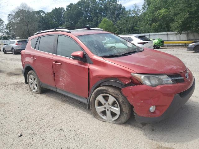 2T3WFREV7EW110547 - 2014 TOYOTA RAV4 XLE RED photo 4