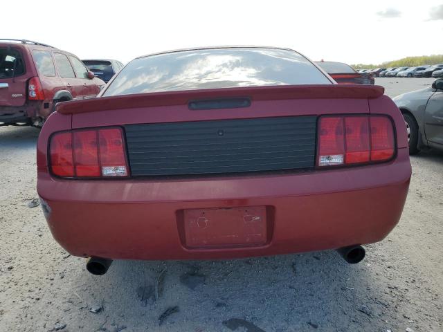 1ZVHT80NX85124079 - 2008 FORD MUSTANG RED photo 6