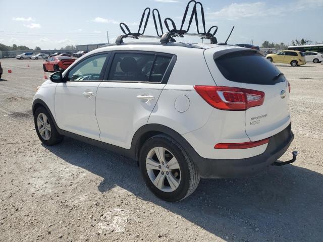 KNDPB3A29D7459633 - 2013 KIA SPORTAGE BASE WHITE photo 2