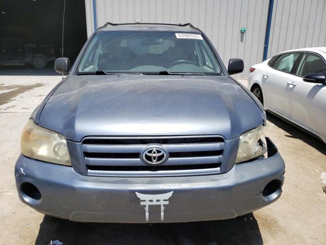 JTEEP21A370211039 - 2007 TOYOTA HIGHLANDER SPORT BLUE photo 5