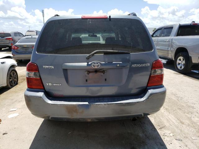 JTEEP21A370211039 - 2007 TOYOTA HIGHLANDER SPORT BLUE photo 6