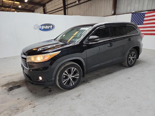 5TDJKRFH9GS309831 - 2016 TOYOTA HIGHLANDER XLE შავი ფოტო 1