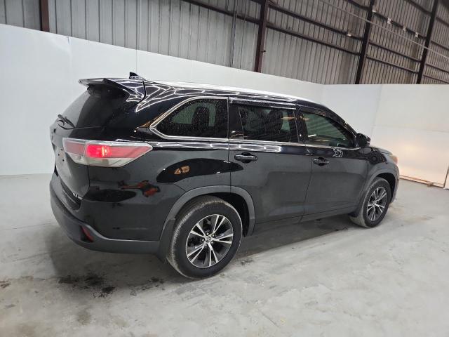 5TDJKRFH9GS309831 - 2016 TOYOTA HIGHLANDER XLE შავი ფოტო 3