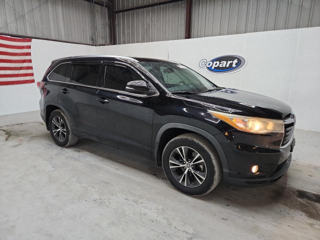 5TDJKRFH9GS309831 - 2016 TOYOTA HIGHLANDER XLE შავი ფოტო 4