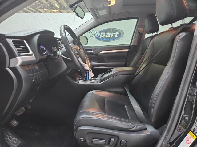 5TDJKRFH9GS309831 - 2016 TOYOTA HIGHLANDER XLE შავი ფოტო 7