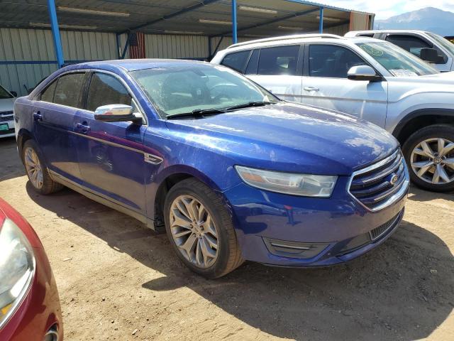 1FAHP2F85DG232958 - 2013 FORD TAURUS LIMITED BLUE photo 4