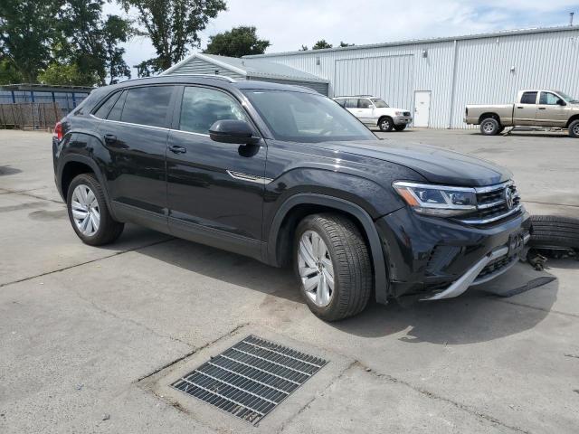 1V2JE2CA7MC230336 - 2021 VOLKSWAGEN ATLAS CROS SE შავი ფოტო 4