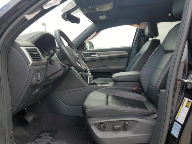 1V2JE2CA7MC230336 - 2021 VOLKSWAGEN ATLAS CROS SE შავი ფოტო 7