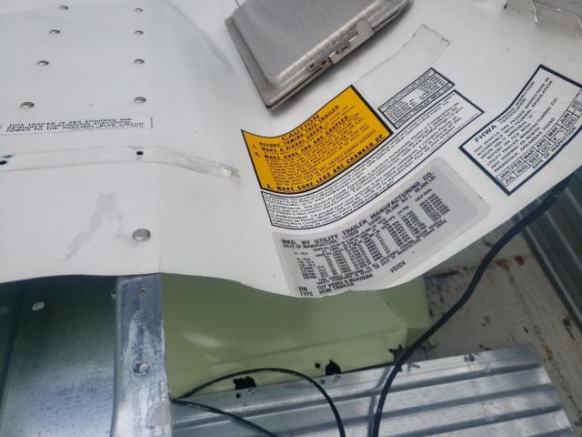 1UYVS2538M3420304 - 2021 UTILITY TRAILER WHITE photo 10