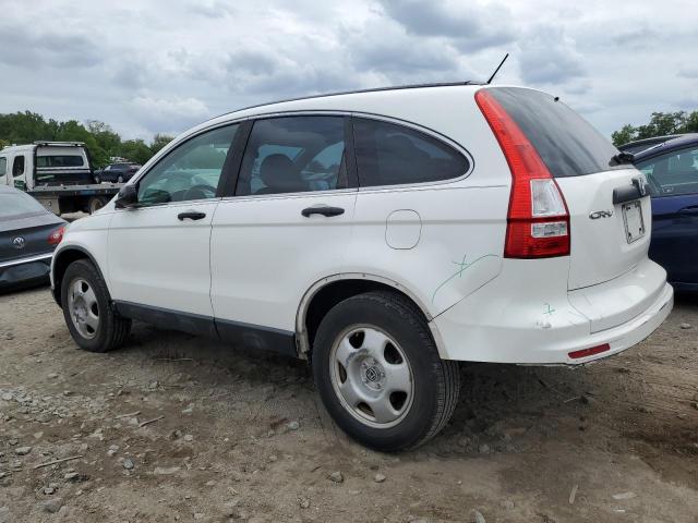 5J6RE3H33BL006489 - 2011 HONDA CR-V LX WHITE photo 2