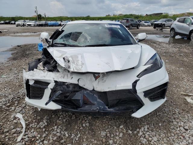 1G1YA2D47N5119501 - 2022 CHEVROLET CORVETTE STINGRAY 1LT WHITE photo 5