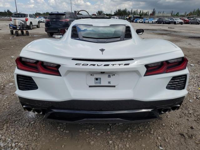 1G1YA2D47N5119501 - 2022 CHEVROLET CORVETTE STINGRAY 1LT WHITE photo 6