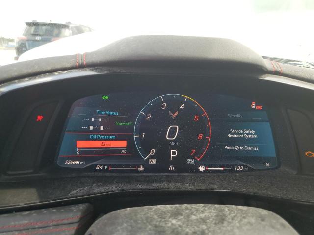 1G1YA2D47N5119501 - 2022 CHEVROLET CORVETTE STINGRAY 1LT WHITE photo 9