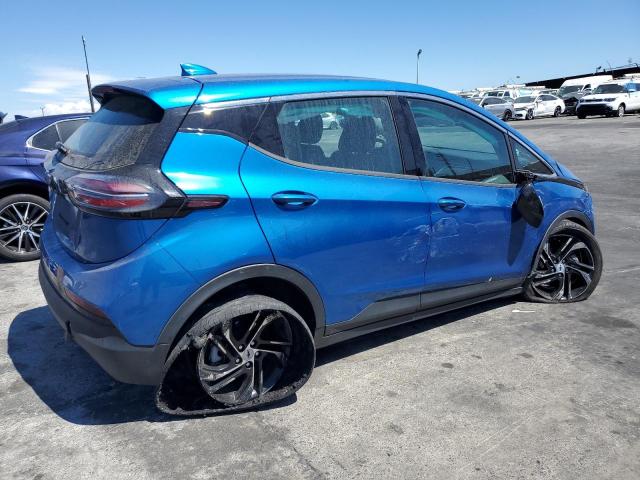 1G1FW6S07N4102462 - 2022 CHEVROLET BOLT EV 1LT BLUE photo 3