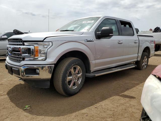 1FTEW1EP1JKE89241 - 2018 FORD F-150 SUPERCREW SILVER photo 1