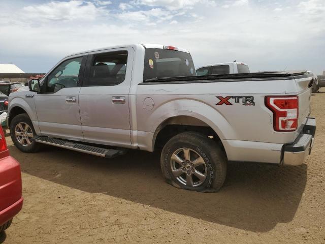 1FTEW1EP1JKE89241 - 2018 FORD F-150 SUPERCREW SILVER photo 2