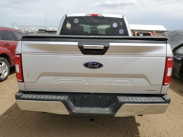 1FTEW1EP1JKE89241 - 2018 FORD F-150 SUPERCREW SILVER photo 6