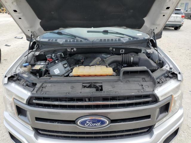 1FTEW1C52JFE21220 - 2018 FORD F150 SUPERCREW SILVER photo 11