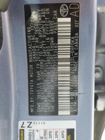 2T1KR32E77C653482 - 2007 TOYOTA COROLLA MA XR BLUE photo 12