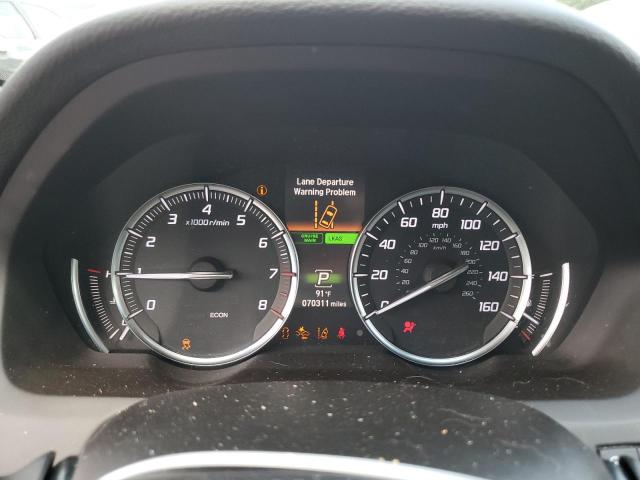 19UUB2F59HA007062 - 2017 ACURA TLX TECH SILVER photo 9