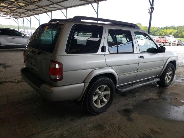JN8DR09X94W807230 - 2004 NISSAN PATHFINDER LE SILVER photo 3