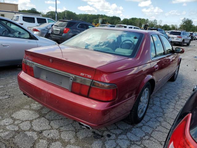 1G6KY549X1U120277 - 2001 CADILLAC SEVILLE STS BURGUNDY photo 3