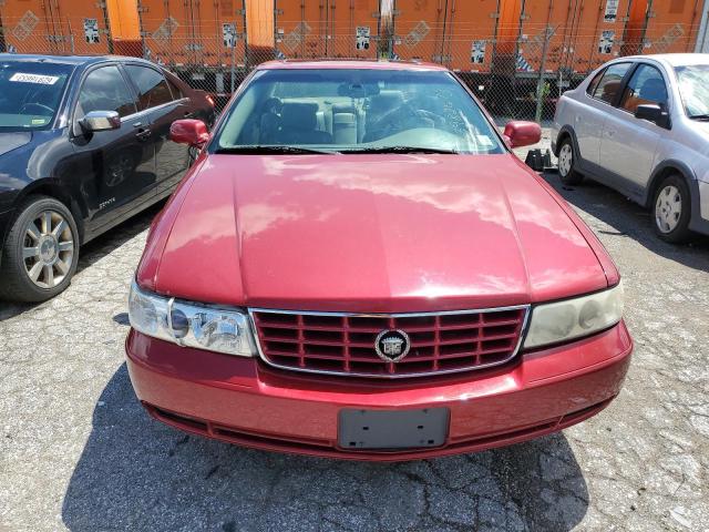 1G6KY549X1U120277 - 2001 CADILLAC SEVILLE STS BURGUNDY photo 5