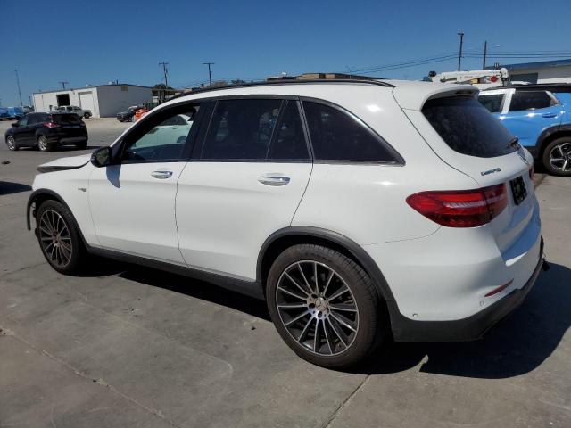 WDC0G6EB7JF388569 - 2018 MERCEDES-BENZ GLC 43 4MATIC AMG WHITE photo 2