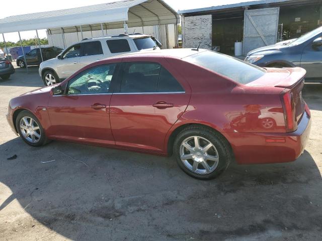 1G6DW677350202931 - 2005 CADILLAC STS RED photo 2