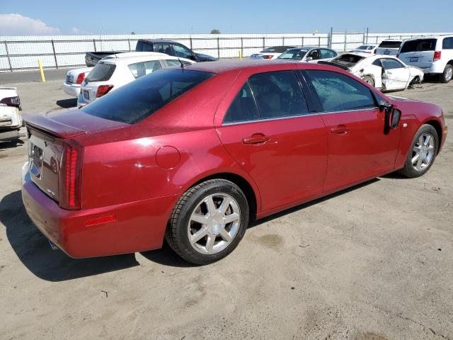 1G6DW677350202931 - 2005 CADILLAC STS RED photo 3