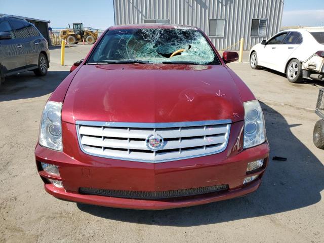 1G6DW677350202931 - 2005 CADILLAC STS RED photo 5
