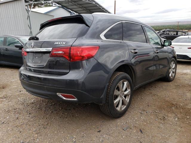 5FRYD3H92GB016254 - 2016 ACURA MDX ADVANCE BLACK photo 3