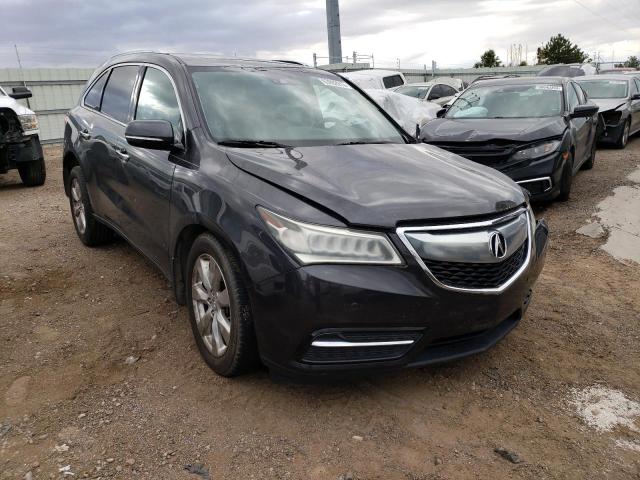 5FRYD3H92GB016254 - 2016 ACURA MDX ADVANCE BLACK photo 4