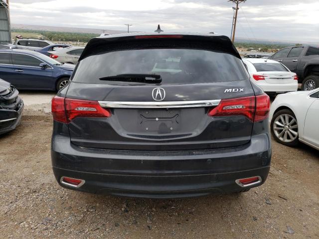 5FRYD3H92GB016254 - 2016 ACURA MDX ADVANCE BLACK photo 6