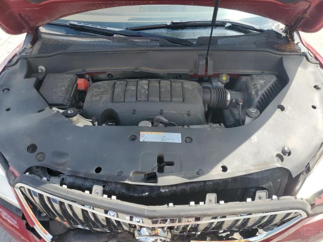 5GAKRCKD6DJ128745 - 2013 BUICK ENCLAVE RED photo 12