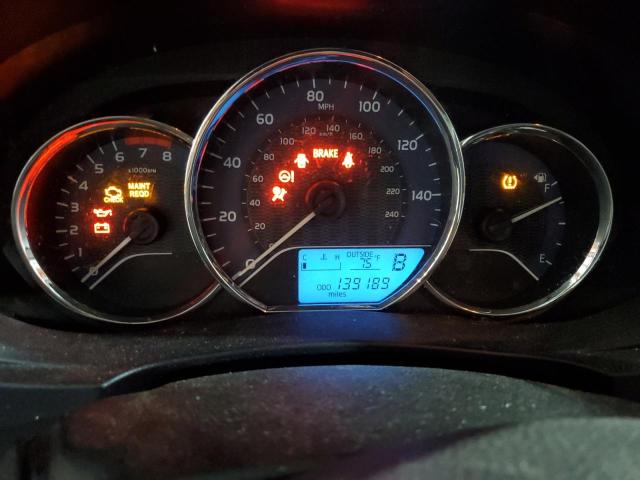 2T1BURHEXFC302590 - 2015 TOYOTA COROLLA L Siyah fotoğraf 9