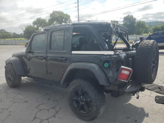 1C4HJXDM1NW151536 - 2022 JEEP WRANGLER UNLIMITED SPORT BLACK photo 2