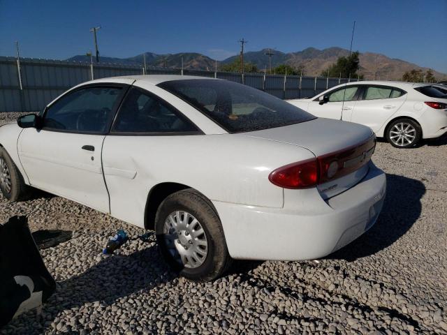 1G1JC12F337243731 - 2003 CHEVROLET CAVALIER WHITE photo 2