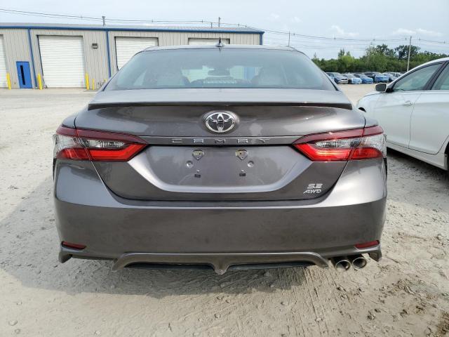 4T1G11BK8RU115205 - 2024 TOYOTA CAMRY SE NIGHT SHADE GRAY photo 6