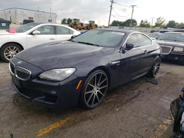 WBALX5C53CC894542 - 2012 BMW 650 XI BLUE photo 1